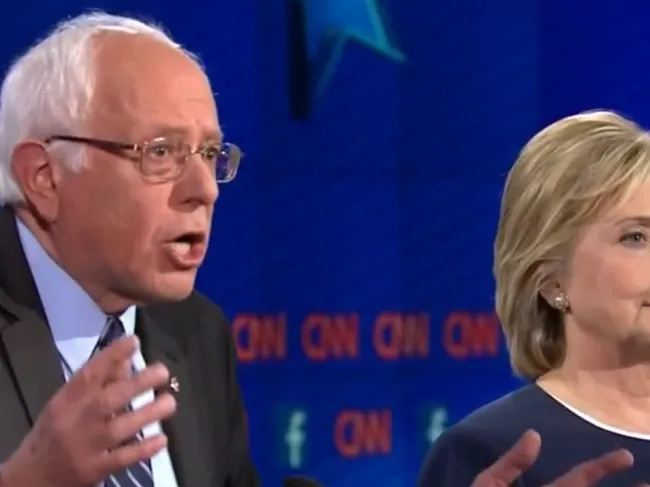sanders and clinton